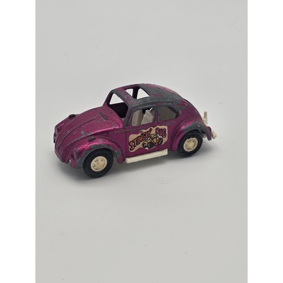 TootsieToy Other - 1970 Tootsie Toy Stingin Bug VW Volkswagen Snow Mobile Hitch